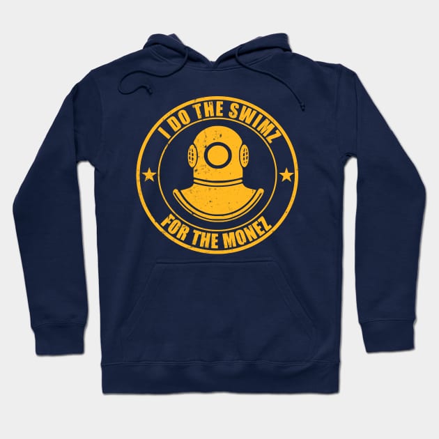 Funny Commercial Diver Hoodie by TCP